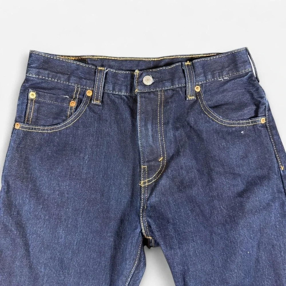 Levi 517 Dark Wash Bootcut Jeans Mens Western Cowboy Size 30x30